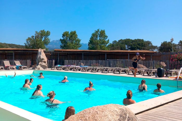 Campeggio Kevano Plage, 4 stelle Pianottoli Caldarello acquagym