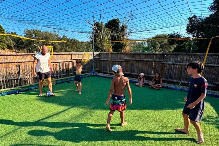 Campeggio Kevano Plage, 4 stelle Pianottoli Caldarello homeball