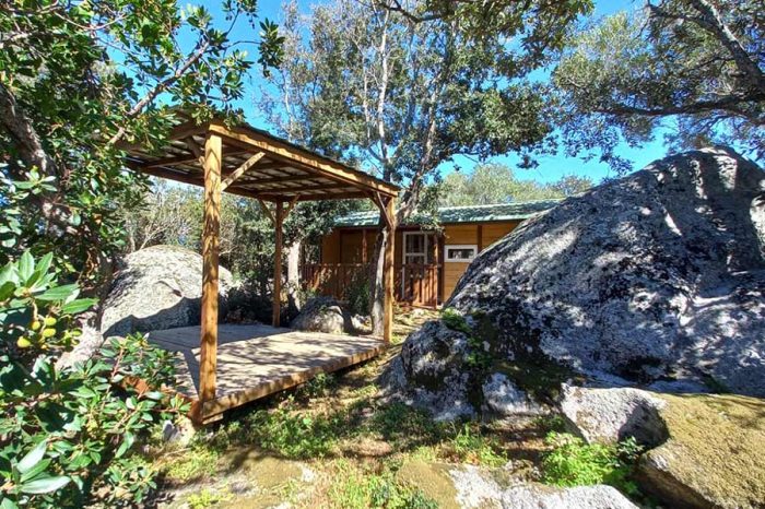 Campeggio Kevano Plage, 4 stelle Pianottoli Caldarello Il parco