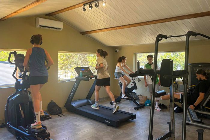 Campeggio Kevano Plage, 4 stelle Pianottoli Caldarello palestra