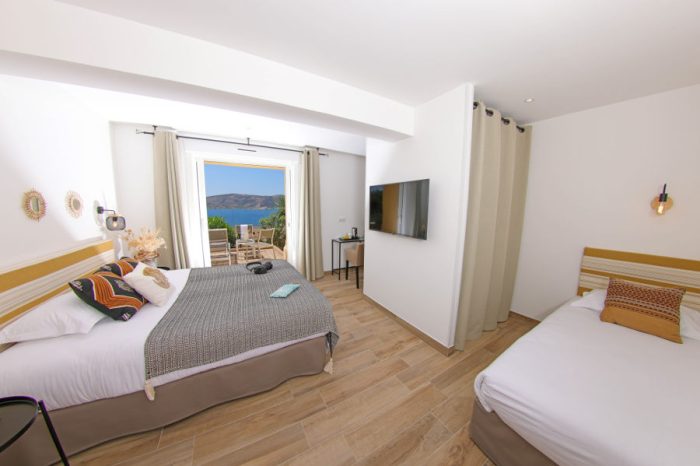 Albergo Le Saint Erasme 3 stelle Calvi Camera tripla Panorama