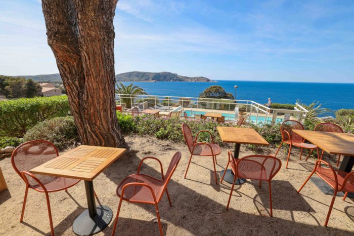 Albergo Le Saint Erasme 3 stelle Calvi Corsica Terrazza