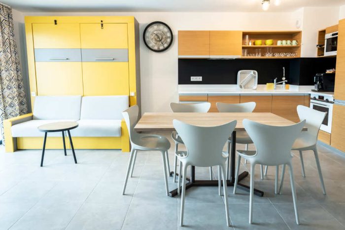 Albergo-residence A Torra Vescovato Corsica Cucina Appartamento T3