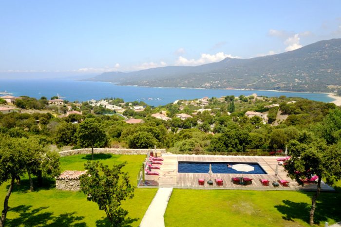 Residence Alberghiero Aria Marina Propriano vista mare piscina