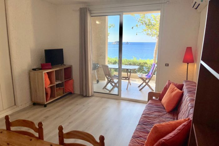 Residence Marine de Palumbare Île Rousse Soggiorno terrazza