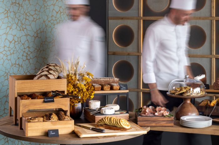 Ristorante Alba Les Regalia Hôtel Spa prima colazione a buffet