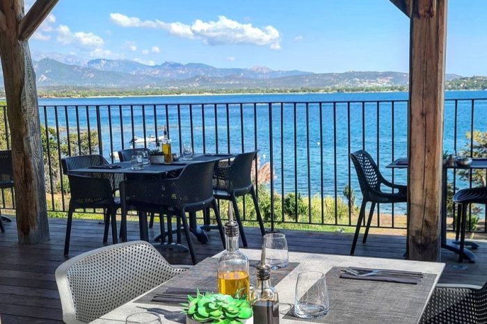 Ristorante Paviddonu Palombaggia Corsica del sud